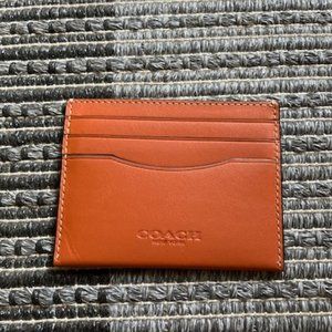 Coach Slim Id Card Case (Brown)